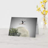 グリーティングカード – Gymnasts Aim High (黄色い花)