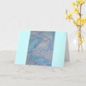 グリーティングカード – Happy Dolphins (黄色い花)