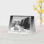 グリーティングカード – "Icicle" (黄色い花)