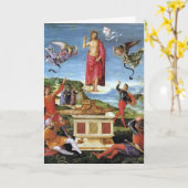 グリーティングカード： Kinnaird復活 カード (黄色い花)