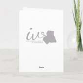 グリーティングカード – Let Go Let God (裏面)