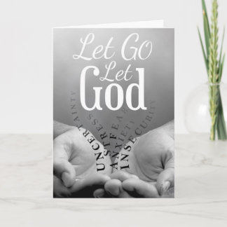 グリーティングカード – Let Go Let God