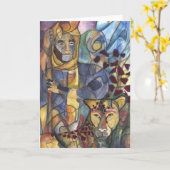 グリーティングカード： "Spirit Tracker" カード (黄色い花)