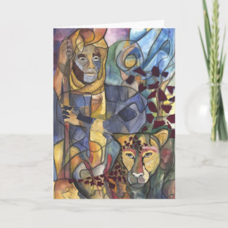 グリーティングカード： "Spirit Tracker" カード