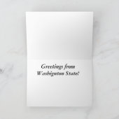 グリーティングカード： Starfish カード (内部)