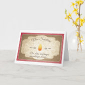 グリーティングカードDoulum Gunnu Kutlama Kart(Kadun) カード (黄色い花)