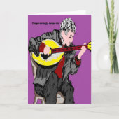 グリーティングカードHappy Name Day/In Greek カード (正面)