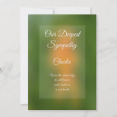 グリーティングカーパーソナライズされたドの共感表 (正面)