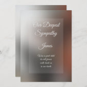 グリーティングカーパーソナライズされたドの共感表 (正面/裏面)