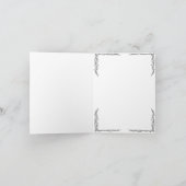 グリーティングカー空白のドの内部紅葉 サンキューカード (内部)