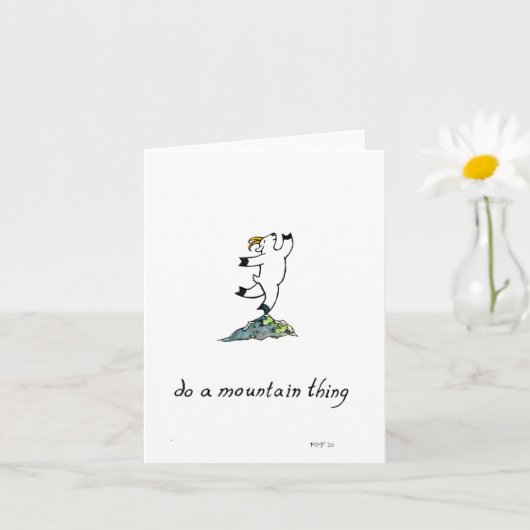 グリーティングカー空白のド カード (小さな植物)