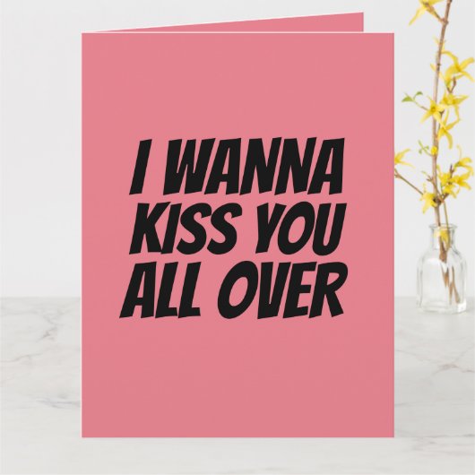 グリーティングキスを全部使いたい カード (黄色い花)