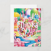 グリーティングキャンディーキャンディーランドサンキューカード サンキューカード (正面/裏面)