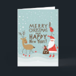 グリーティングクリスマスと年賀状 シーズンカード<br><div class="desc">グリーティングクリスマスと年賀状©と® Bigstock® - All Rights Reserved.</div>