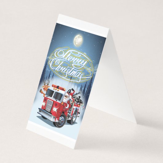 グリーティングクリスマスカード (裏面)