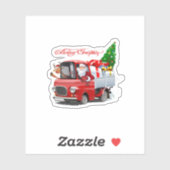 グリーティングクリスマスカード シール (シート)