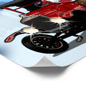 グリーティングクリスマスカード ポスター (角)