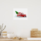 グリーティングクリスマスカード ポスター (キッチン)