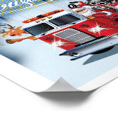 グリーティングクリスマスカード ポスター (角)