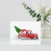 グリーティングクリスマスカード ポストカード (スタンド正面)