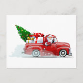 グリーティングクリスマスカード ポストカード (正面)