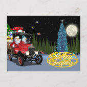 グリーティングクリスマスカード ポストカード (正面)