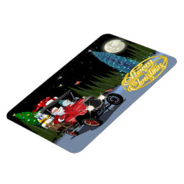 グリーティングクリスマスカード マグネット