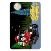 グリーティングクリスマスカード マグネット (縦)