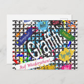 グリーティンググラフィティ シーズンポストカード (正面/裏面)