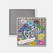 グリーティンググラフィティ マグネット (正面/裏面)