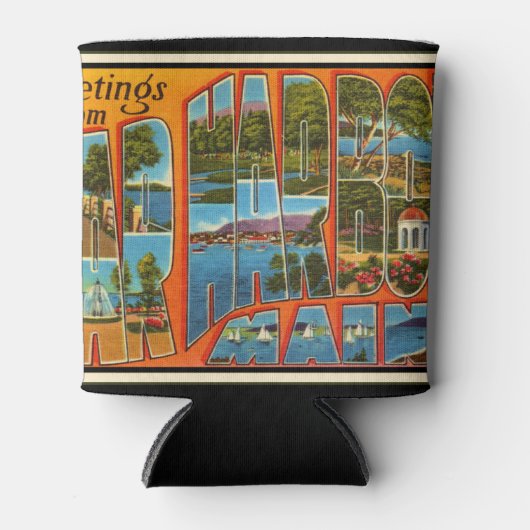 グリーティングスfromバーハーバーメイン 缶クーラー (正面)