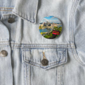 グリーティングスfromピッツバーグPAホリデイ 缶バッジ (インサイチュ)