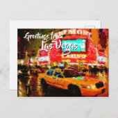 グリーティングズフロムント通りラスベガス ポストカード (正面/裏面)