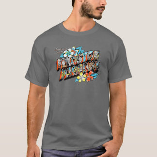 『グリーティングズ・フロストン・パラダイス』はがきスタイル Tシャツ