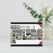 グリーティングトレドオハイオ葉書 ポストカード (スタンド正面)