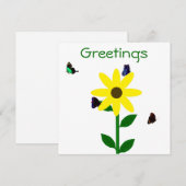 グリーティングノテカード シーズンカード (正面/裏面)