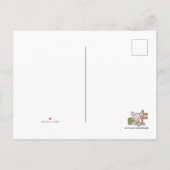 グリーティングハイキングマウスのはがきを追加する 案内ポストカード (裏面)