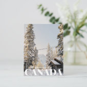 グリーティング型枠カナダ ポストカード (スタンド正面)