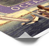 グリーティング海シティNJヴィンテージスタイル ポスター (角)