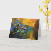 グリーティング123カード – 花の間のオフェリア_ カード (黄色い花)