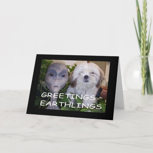 グリーティング・アース カード (正面)