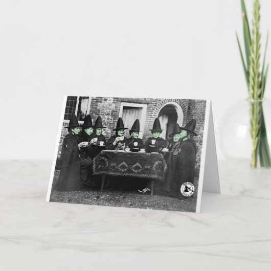 グリーティング ウィッチ カード オールド セイラム ウィッチ & コー. (正面)