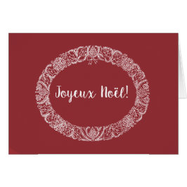 グリーティンフランスのグリースホワイト、深いレッド