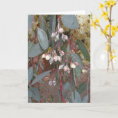 グリーティン空白のグカード – ガムナッツ カード (黄色い花)