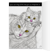 グリーティン買グカードを救える (内側 (左))