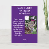 グリーティン転がグ・カードのアイルランドの霧 カード (裏面)