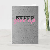 グリーティ与えングカードを表示しない カード (正面)