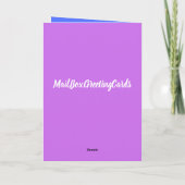 グリーティ改造ングカード カード (裏面)