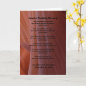 『グリーティ結婚ング・カード・ア賛美パッ感じチの雨なし』 カード (黄色い花)