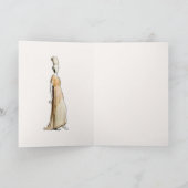 グリーテビクトリアンィングカード カード (内部)